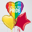 Love is Love Pride Foil Balloon Bouquet