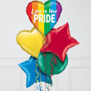 Love is Love Pride Foil Balloon Bouquet
