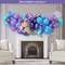 Mermaid Party Foils Inflated Balloon Garland
