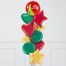 Merry Christmas Tree Inflated Foil Christmas Balloons