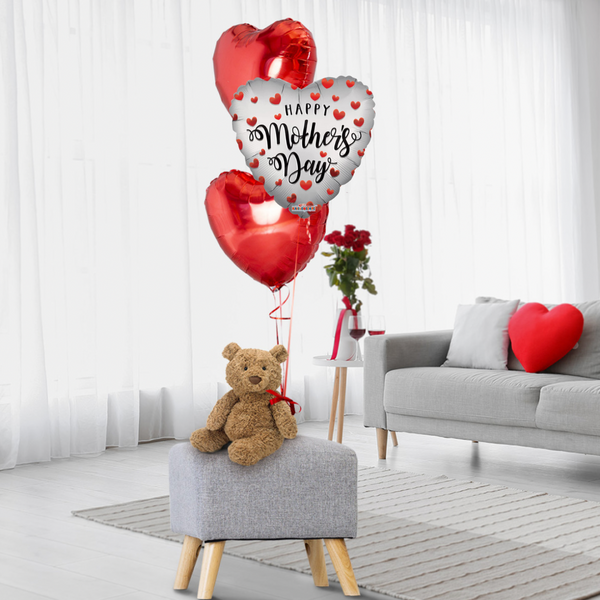 Teddy & Loving Mother's Day Balloons Package