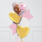 Mummy Bear Mother's Day Hearts Inflated Foil Balloon Bunch