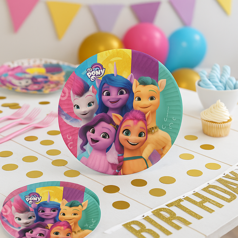 My Little Pony Paper Plates – 23cm (set of 8)