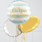 On Your Communion Baby Blue Inflated Foil Balloon Bunch