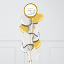 On your Christening Foil Balloon Bouquet