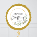On your Christening Foil Balloon Bouquet