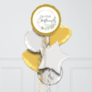 On your Christening Foil Balloon Bouquet