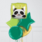 Panda Jungle Happy Birthday Foil Balloon Bunch