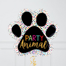 Party Animal Paw Foil Inflated Balloon Bouquet