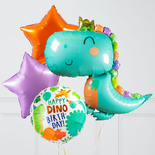 Party Dinosaur Inflated Balloon Package