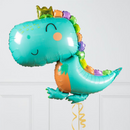 Party Dinosaur Inflated Balloon Package