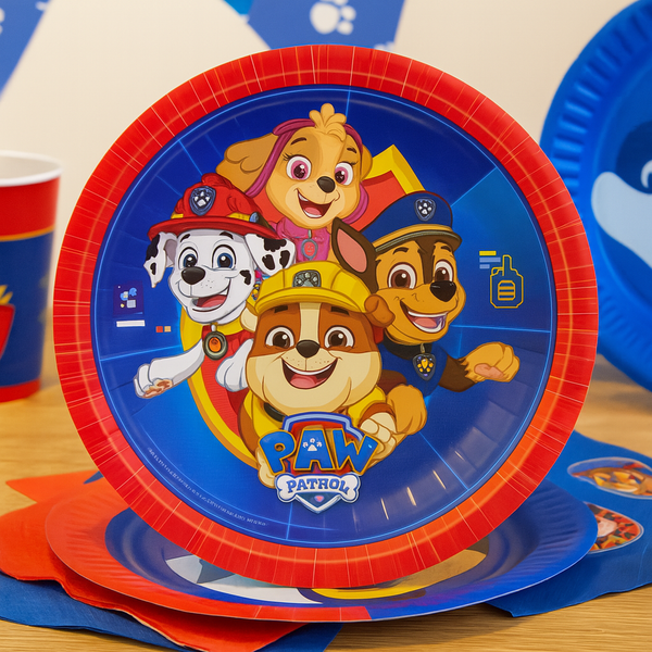 Paw Patrol Paper Plates – (23cm) (set of 8)