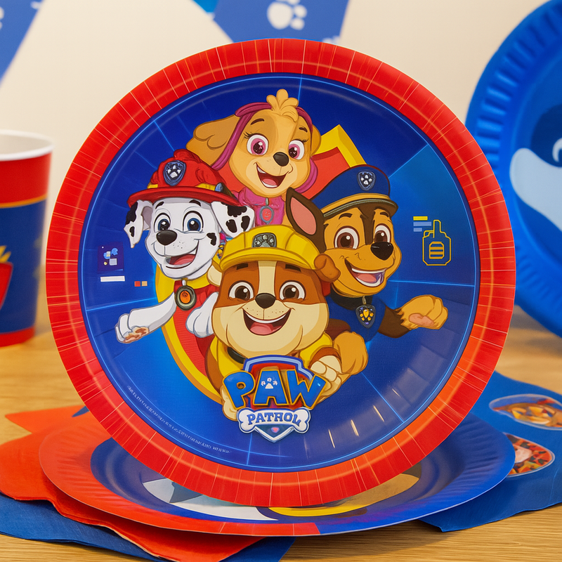 Paw Patrol Paper Plates – (23cm) (set of 8)