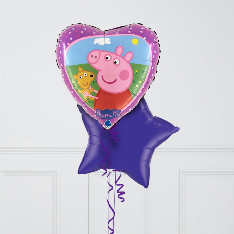 Peppa Pig George Inflated Foil Balloon Bunch