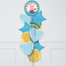 Peppa Pig Inflated Foil Balloon Bunch