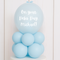 Personalised Debs Blue Table Stack