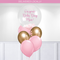 Personalised Debs Pink Bubble Latex Bunch