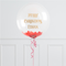 Personalised Merry Christmas Confetti Bubble Balloon