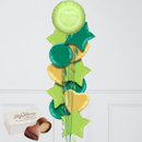 Personalised Special Delivery Easter Balloon and Free Chocolate