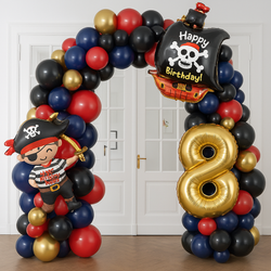 Pirate Party Ready-Made Balloon Arch