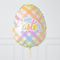 Pretty Plaid Easter Egg Hearts Inflated Foil Balloon Bunch