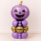 Purple Personalised Halloween Pumpkin Balloon Stack
