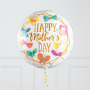 Rainbow Butterfly Happy Mother's Day Hearts Inflated Foil Balloon Bunch