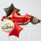 Red Racing Car Inflated Balloon Bouquet