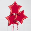 Red Stars Balloon Bouquet