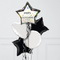 Sparkling Happy Birthday Inflated Foil Balloon Bunch