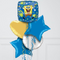 Sponge Bob Birthday Inflated Foil Balloon Bunch