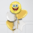 Sponge Bob Square Pants Birthday Inflated Balloon Bunch