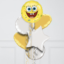 Sponge Bob Square Pants Birthday Inflated Balloon Bunch