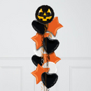 Spooky Face Halloween Foil Balloon Bunch