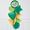 St Patrick's Day Hat Inflated Foil Balloon Bunch