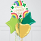 St Patrick's Day Rainbows Inflated Foil Balloon Bunch