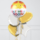 Sunny Get Well Inflated Foil Balloon Bunch