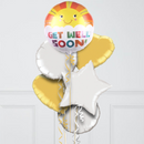 Sunny Get Well Inflated Foil Balloon Bunch