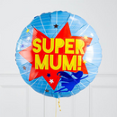 Super Mum Mother's Day Inflated Foil Balloon Bunch