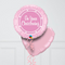 Sweet Christening Pink Girl Foil Balloon Bouquet