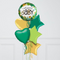 Sweet Safari New Baby Inflated Foil Balloon Bunch