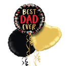 best dad ever foil balloons bouquet 