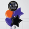 Trick Or Treat Iridescent Purple Halloween Foil Balloon Bunch