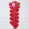 Valentine's Day Chocolates Heart Shape Foil Balloon Bouquet