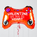Valentine's Day Gamer Foil Balloon Bouquet