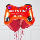 Valentine's Day Gamer Foil Balloon Bouquet