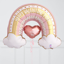 Valentine’s Day Pastel Rainbow Balloon