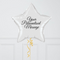 White Star Personalised Foil Balloon