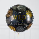 Wild Birthday Wishes Inflated Foil Balloons