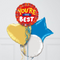 You're The Best Inflated Foil Balloons